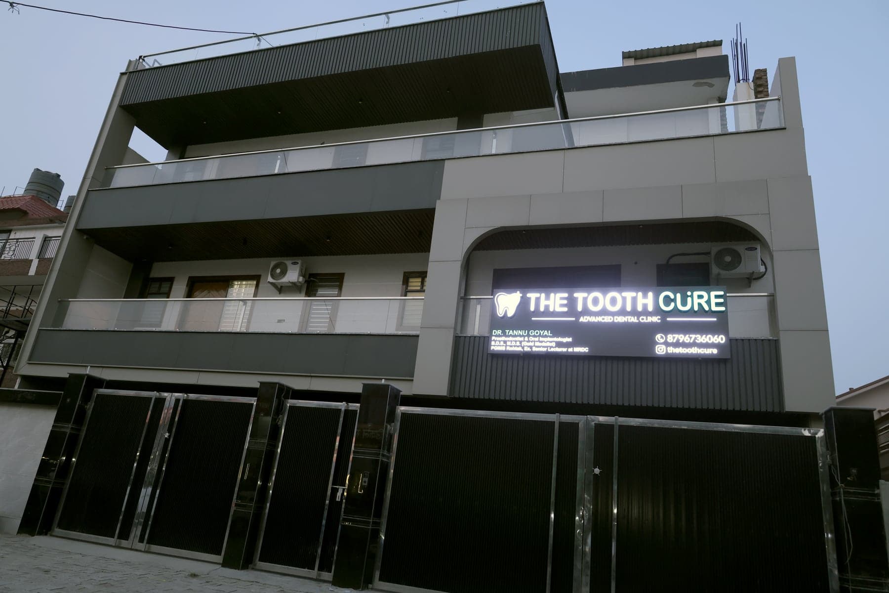 The Tooth Cure clinic exterior