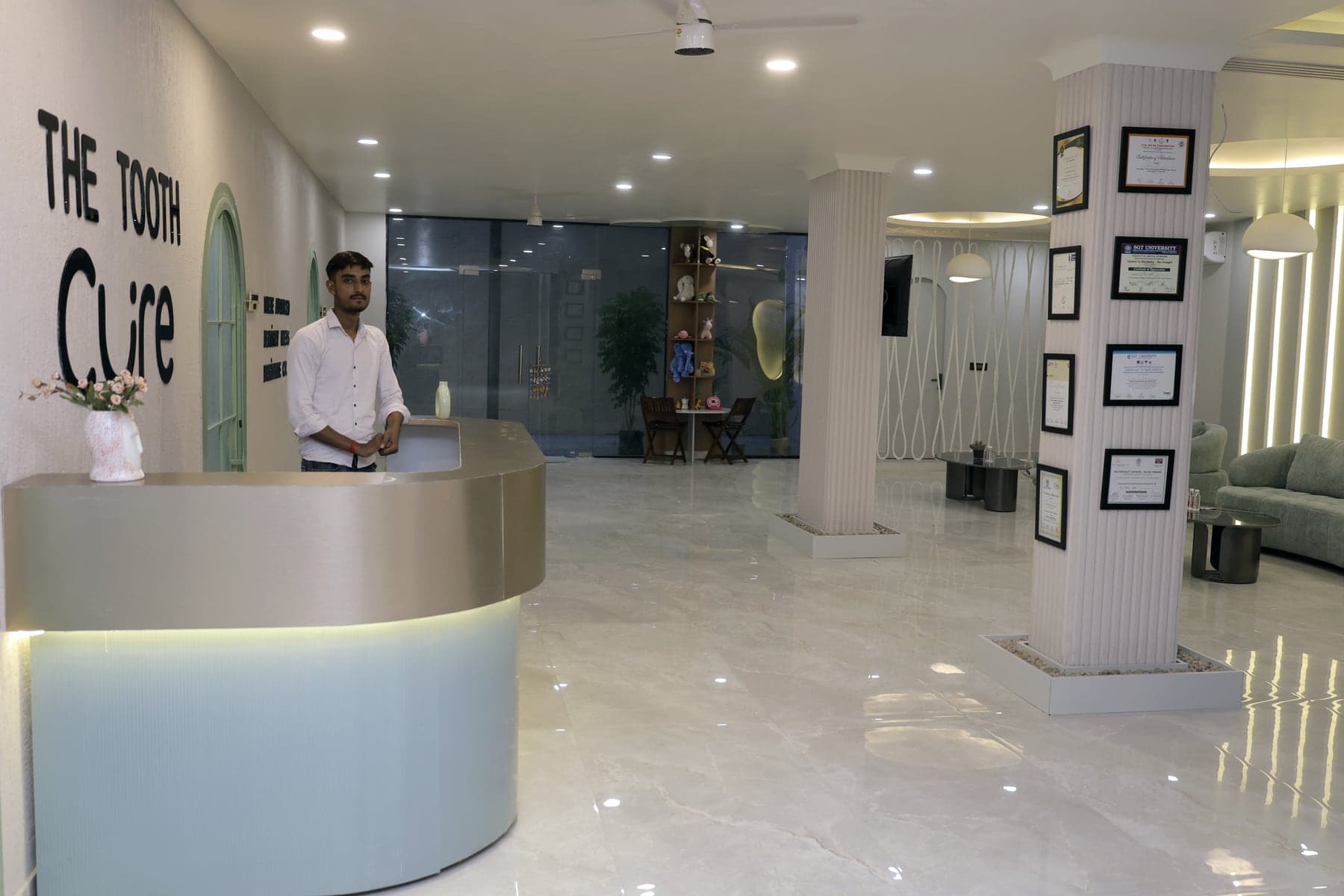 Front desk staff at The Tooth Cure