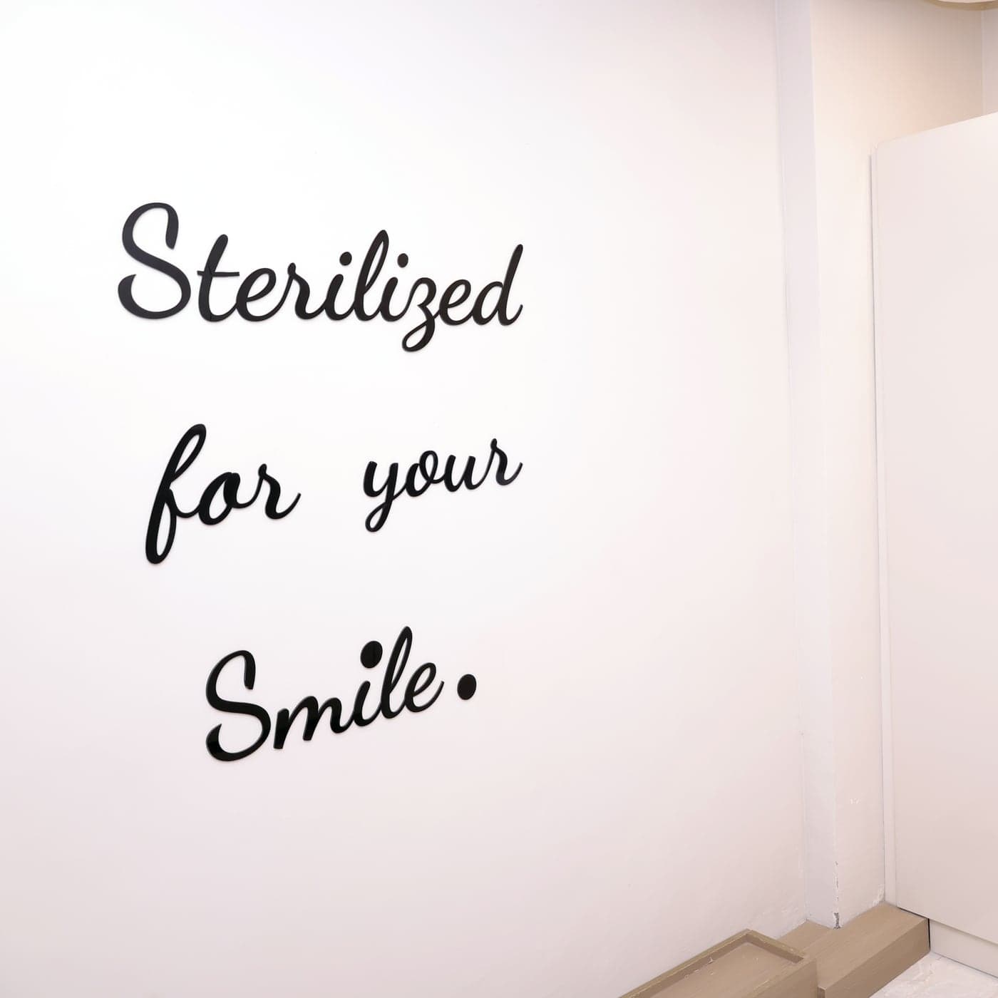 Sterilization room at The Tooth Cure
